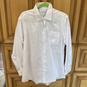 George Men’s Cotton Blend Long Sleeve Solid Shirt Size L